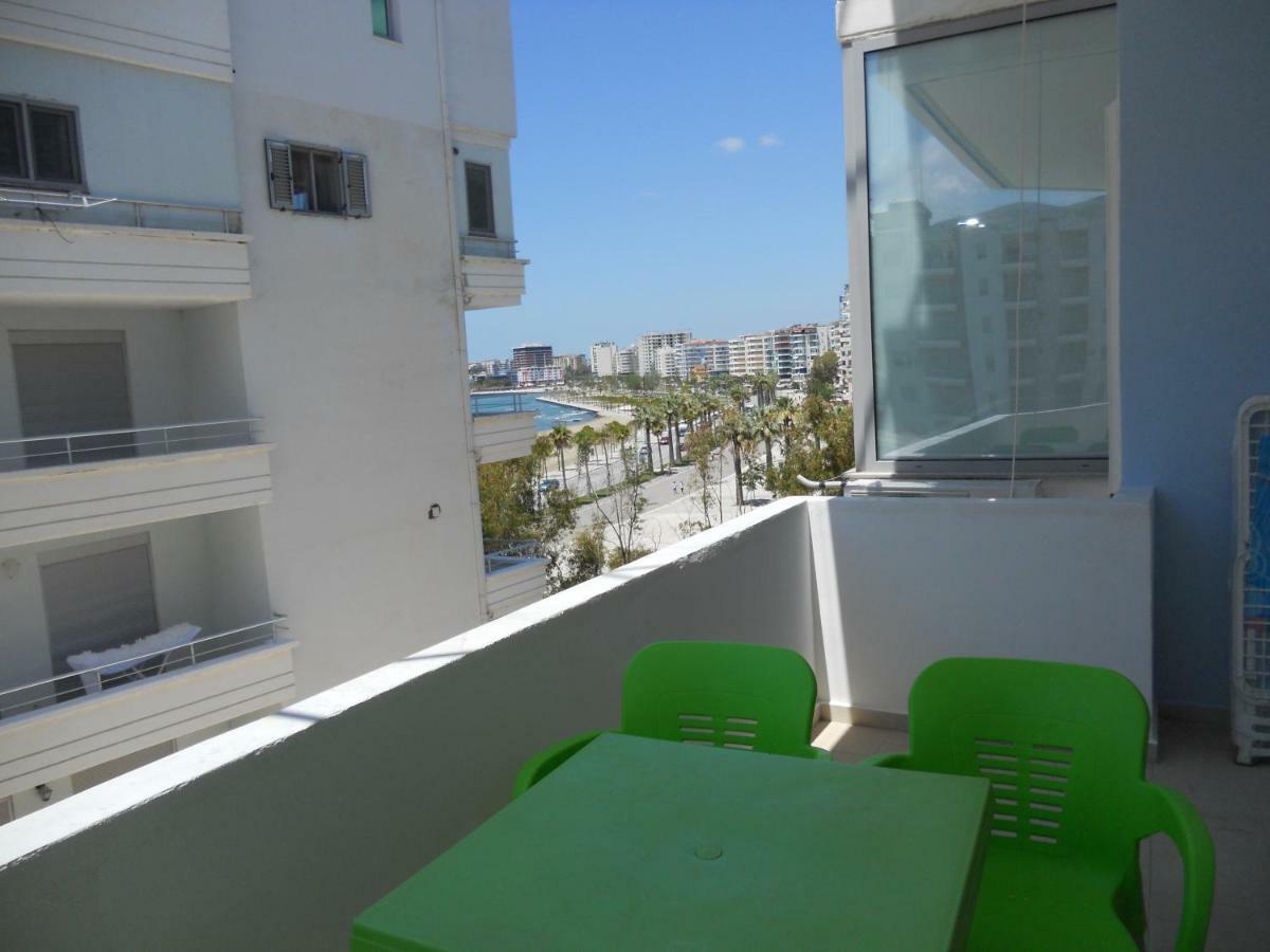 Lungomare Apartament Sea View Vlorë Esterno foto
